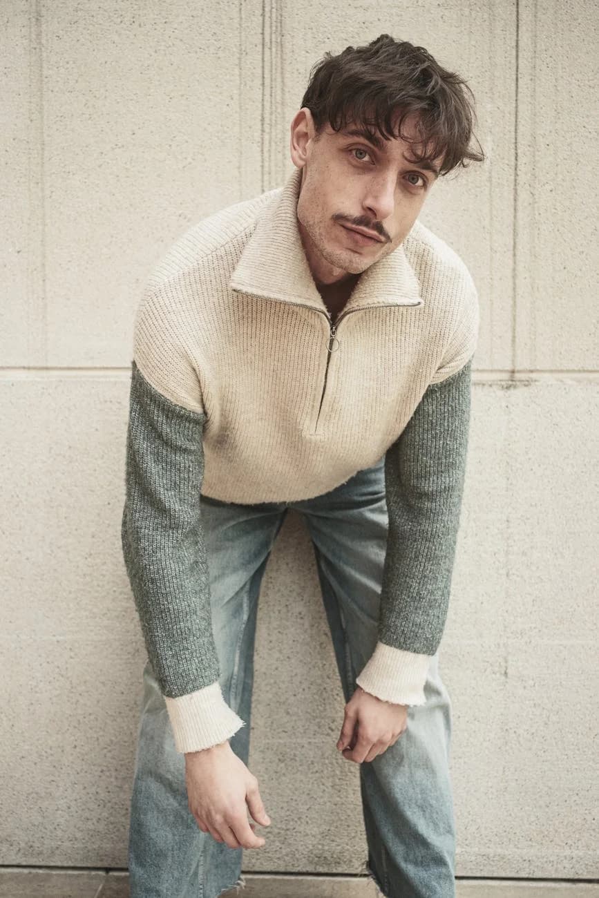Pull en laine mérinos — vue 1