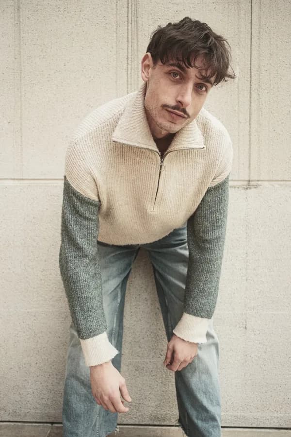 Pull en laine mérinos — vue 1