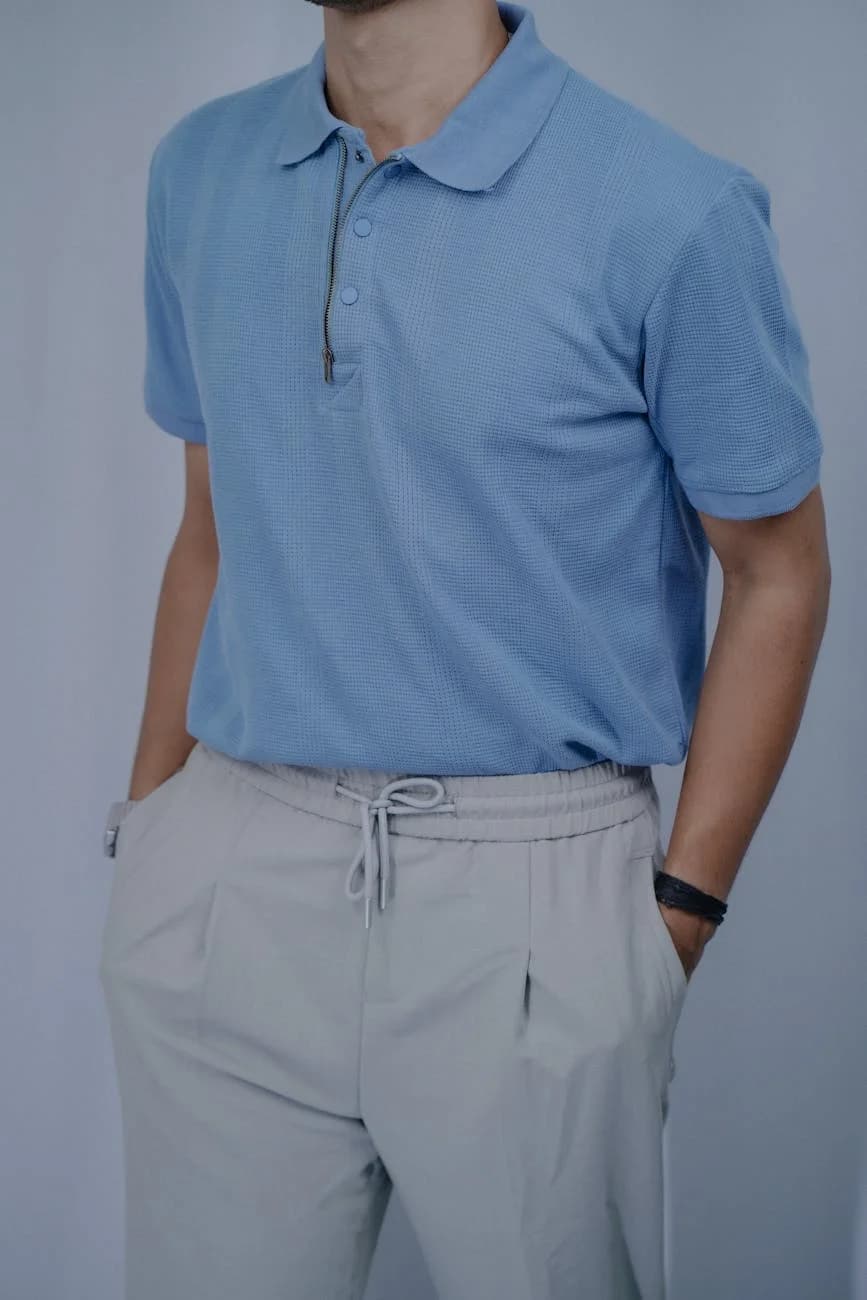 Polo piqué de coton — vue 1