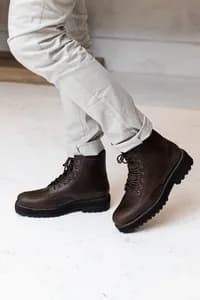Bottines en cuir — vue 1