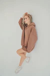 Sweat à capuche oversize — vue 2