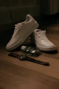 Sneakers en cuir — vue 1