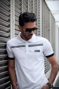 Polo piqué de coton — vue 2