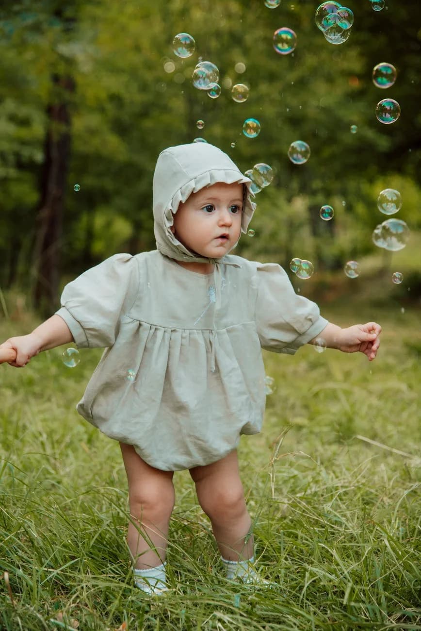 Combinaison bébé en jersey — vue 2