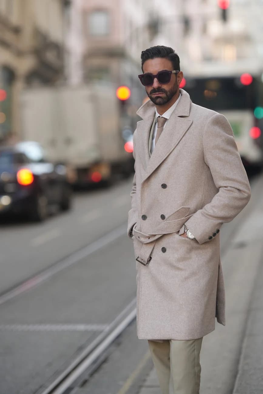 Manteau en laine — vue 2