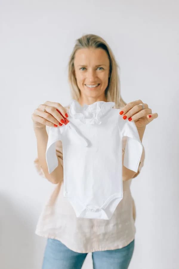 Body bébé en coton bio — vue 1
