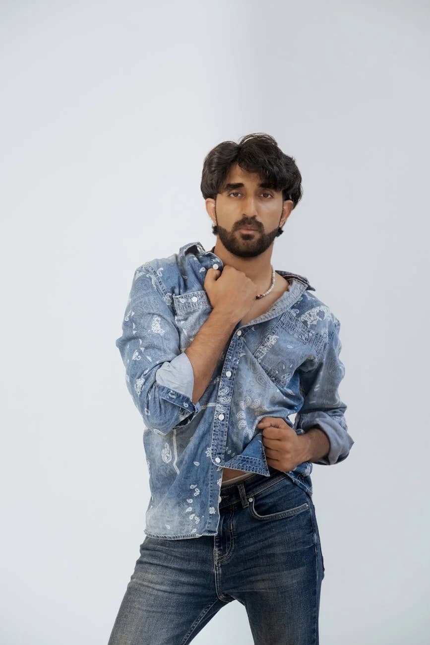 Jean droit en denim japonais — vue 1